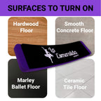 La Esmeralda Ballet Turning Board For Dancers - Figure Skating Ballet Dance Turning Pirouette Board Training Equipment For Dance