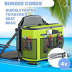 Skywin Kayak Cooler Behind Seat - Waterproof Kayak Seat Back Cooler For Kayaks - Compatible With Lawn-Chair Style Seats, Kayak A