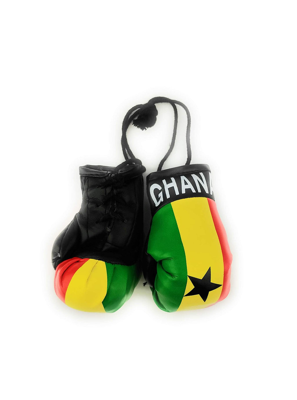 Red Hat Ent Hanging Car Mirror Mini Boxing Gloves (Ghana)