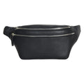 Grains & Tan Large Genuine Leather Unisex Waist Pack Fanny Pack Waist Bag Hip Bag Travel Pouch With Multiple Pockets And Metal Z