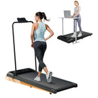 Sevobal Walking Pad, Under Desk Treadmill With Manual Incline & Handles, 2.5Hp Portable Walking Treadmill With Remote Control, C