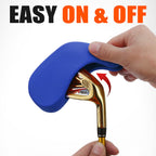 Pgm Golf Club Covers 10Pcs Or 2Pcs Iron Head Covers With No. Opening Easy On Off Protective Washable Golf Headcovers Fit Most Ri
