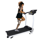 Yssoa High Performance Folding Treadmill, Workout Running Machine With Lcd Display And Phone Slot, Compact Treadmill For Fitness