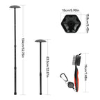 Komclub 2Pcs Golf Travel Bag Support System Sturdy Aluminum Alloy Rod Golf Support Stick Protector Travel Protection Excellent D
