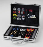 Casemaster Legion Aluminum Dart Case Holds 9 Steel Tip And Soft Tip Darts With Extra Space To Keep Flights In Shape, And Numerou