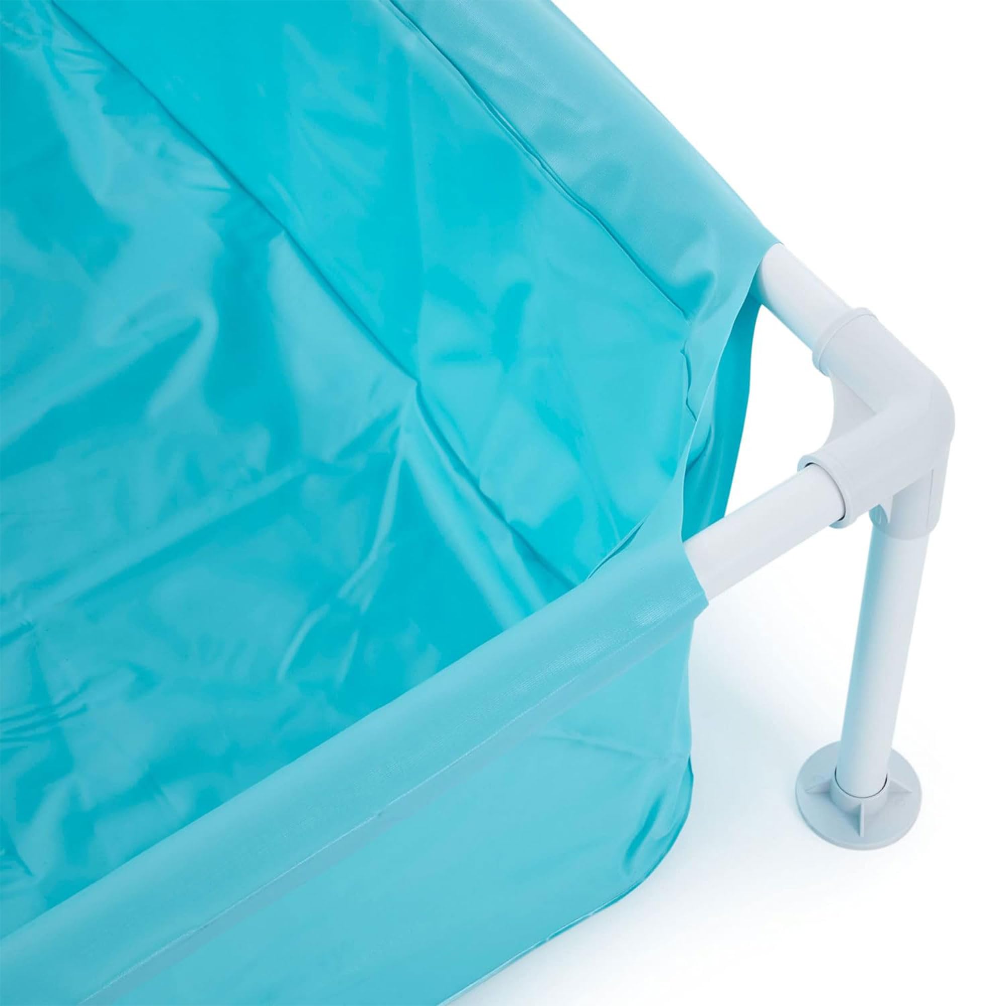 Intex 2 Pack 4Ft X 12In Mini Frame Kiddie Beginner Swimming Pool, Ages 3 And Up, Blue