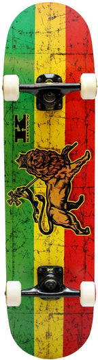 Krown Trinity Rasta Complete Skateboard, 7.75 X 31.5