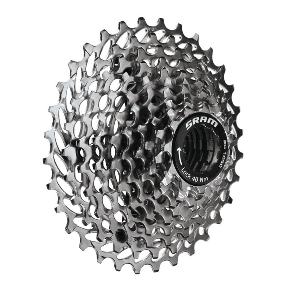 Sram Pg-1050 Cassette - 10 Speed, 11-26T, Silver