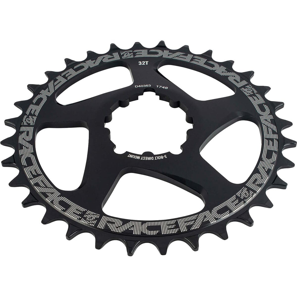 Raceface 3-Bolt Direct Mount, 36T Chainring, 9-12Sp, Bcd: Direct Mount, 7075-T6 Aluminum, Black