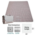 Pupopik Extra Large 80X80Inch Outdoor Picnic Blanket, Xl Foldable Waterproof Sand Beach Mat For Beach Camping Hiking Travel Fami