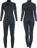 Dark Lightning Full Body Wetsuit Women, 3/2Mm Wet Suit Womens Diving Surfing Snorkeling Kayaking Water Sports (M2, Women - Nw - 