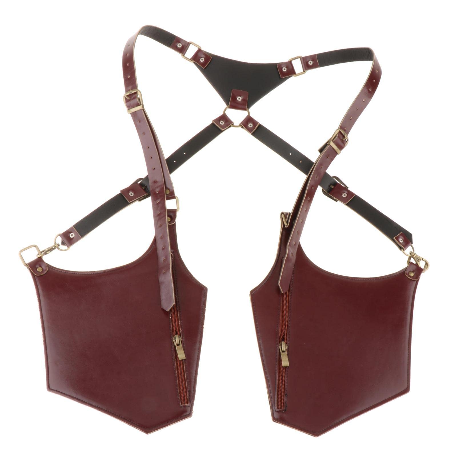 Calandis Underarm Strap Wallet Pocket Purse Pack Riding Safety Phone Shoulder Pouch Brown | Backpacks, Bags & Briefcases