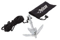 Pelican Compact Anchor Kit - for Kayak, Canoe, SUP - Inflatables or Small Boats - Foldable Storage Bag - Ideal for Fishing Kayak