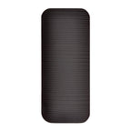 Balancefrom All Purpose 1/2-Inch Extra Thick High Density Anti-Tear Exercise Yoga Mat And Knee Pad With Carrying Strap, Black