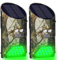 LILBEES Solar Powered Hog Feeder Light-Motion-Activated for Hogs,Deer,Pig Feeding and Yard Varmint Guarding-Campact Camouflage G