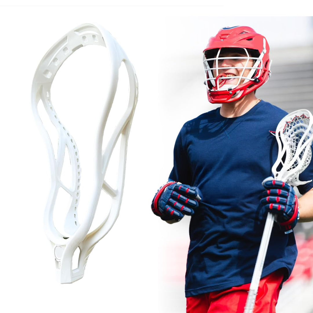 8Timber Rc1 Lacrosse Head - White Unstrung - Relax Collections Elite Lacrosse Men 'S Stick