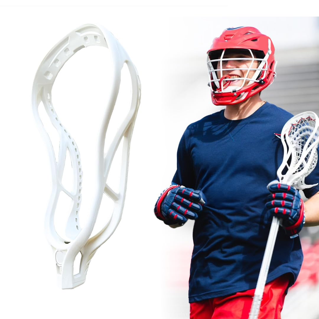 8Timber Rc1 Lacrosse Head - White Unstrung - Relax Collections Elite Lacrosse Men 'S Stick