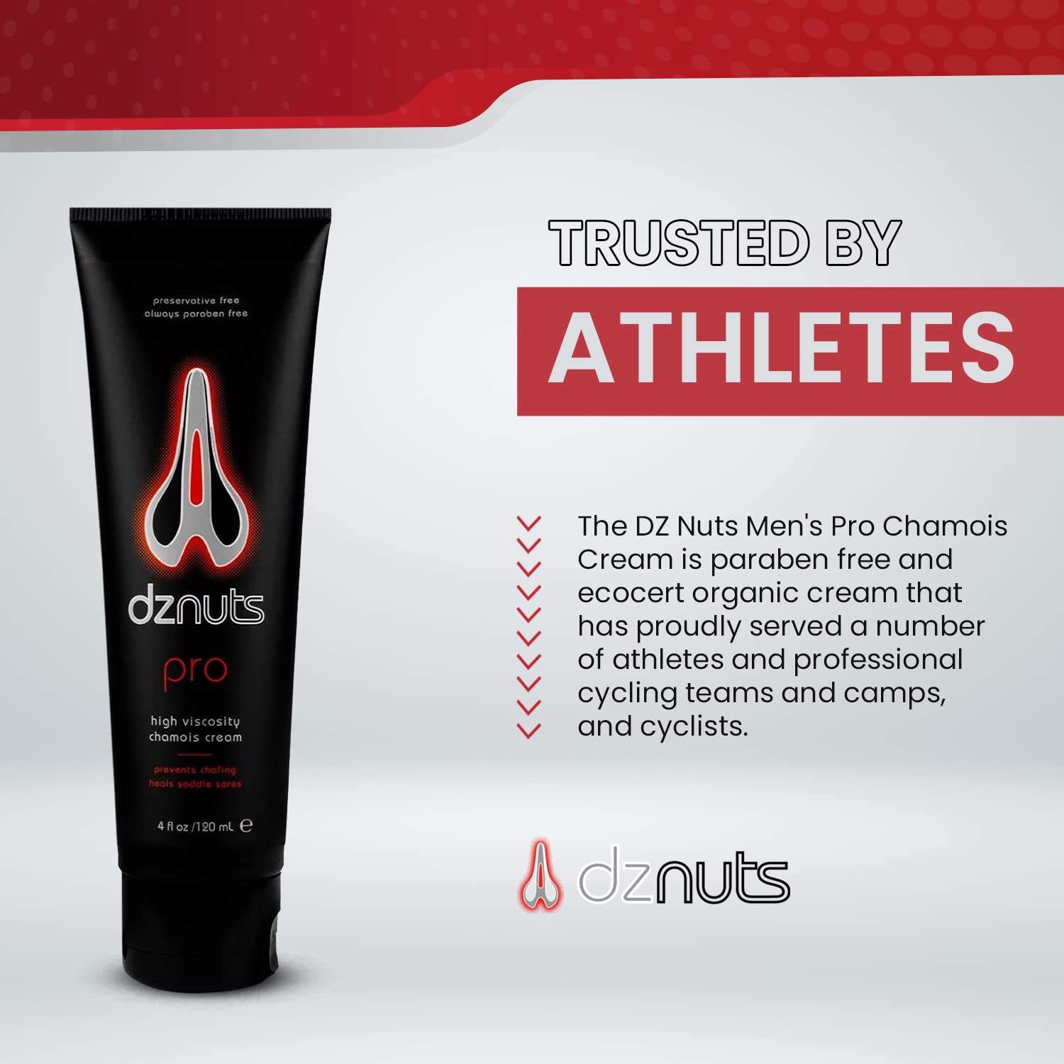 Dznuts Men'S Pro Chamois Cream 1 Pack + Towel