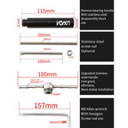 Lixada Bicycle Bottom Bracket Install And Removal Tool Kit Bike Bottom Bracket Remover For Bb86/Bb30/Bb91/Bb92/Pf30