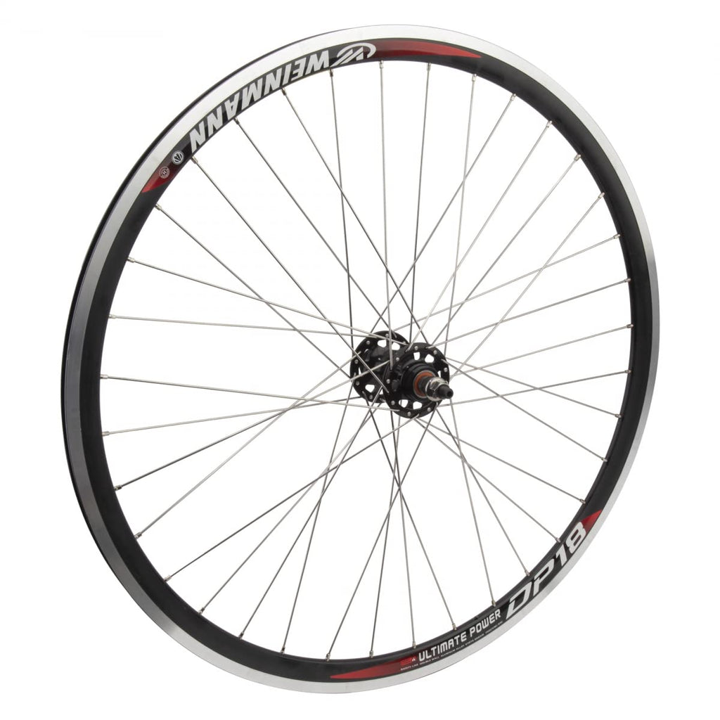 Wheelmaster Weinmann Dp18 Rear Wheel - 700C, 36H, Fixie/Fw, Black Msw