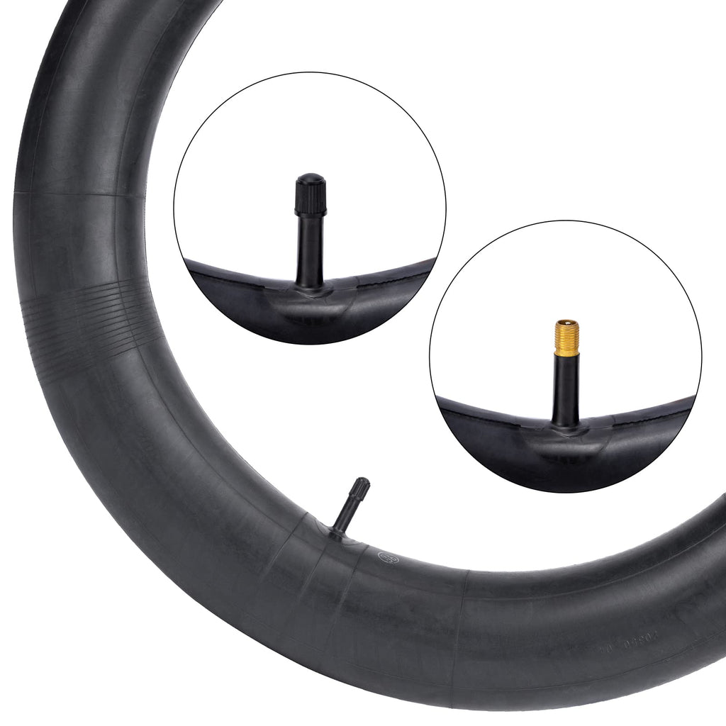 2-Pcs 20'' X 4.0/4.50'' Self Sealing Fat Tire Tubes Av Schrader Vavle Super Automatic Repair, Self-Sealing, Puncture Resistant C