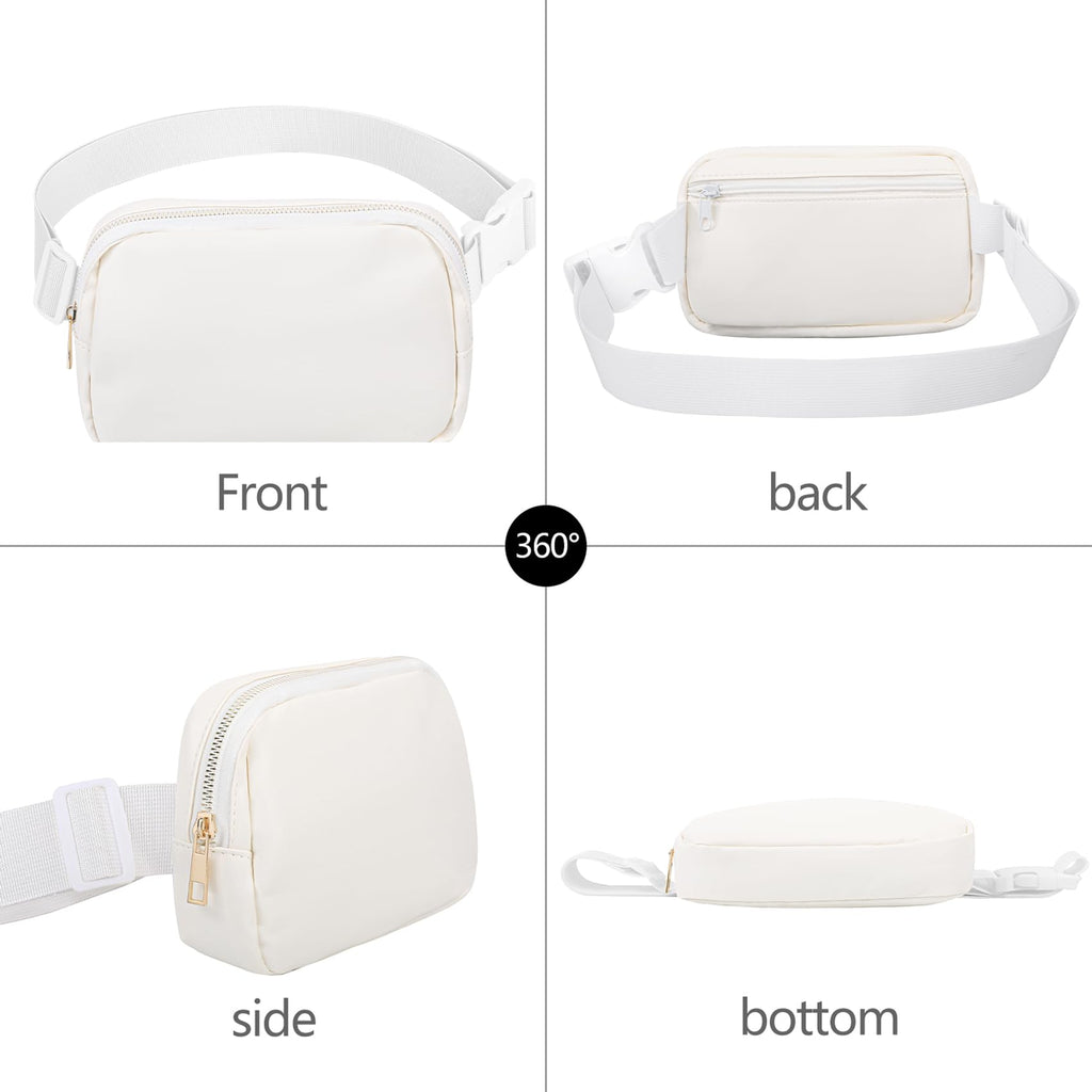 Vorolo Lether Fanny Pack Crossbody Bag For Women And Men Belt Bag Ideal Gift For Women Bum Bag With Adjustable Strap For Sport
