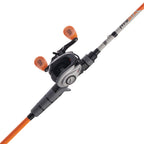 Abu Garcia 6'6'' Max Stx Fishing Rod And Reel Baitcast Combo, 1-Piece Rod, Size Lp Reel, Left Reel Handle Position, Lightweight