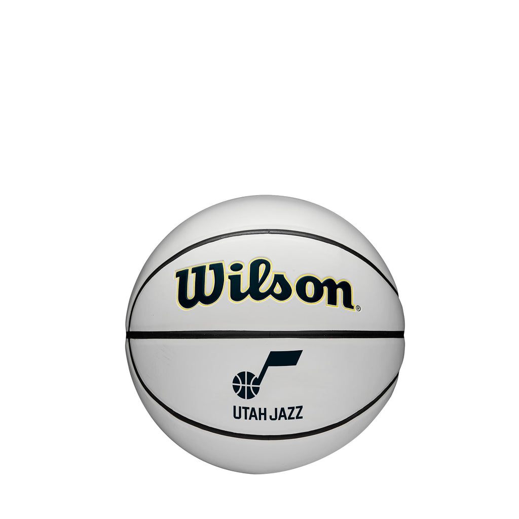 Wilson Nba Team Autograph Mini Basketball - Utah Jazz, Size 3-22''