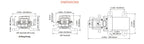 Seaflo 12V Dc 1.2 Gpm 35 Psi 21-Series Diaphragm Water Pressure Pump For Caravan/Rv/Boat/Marine