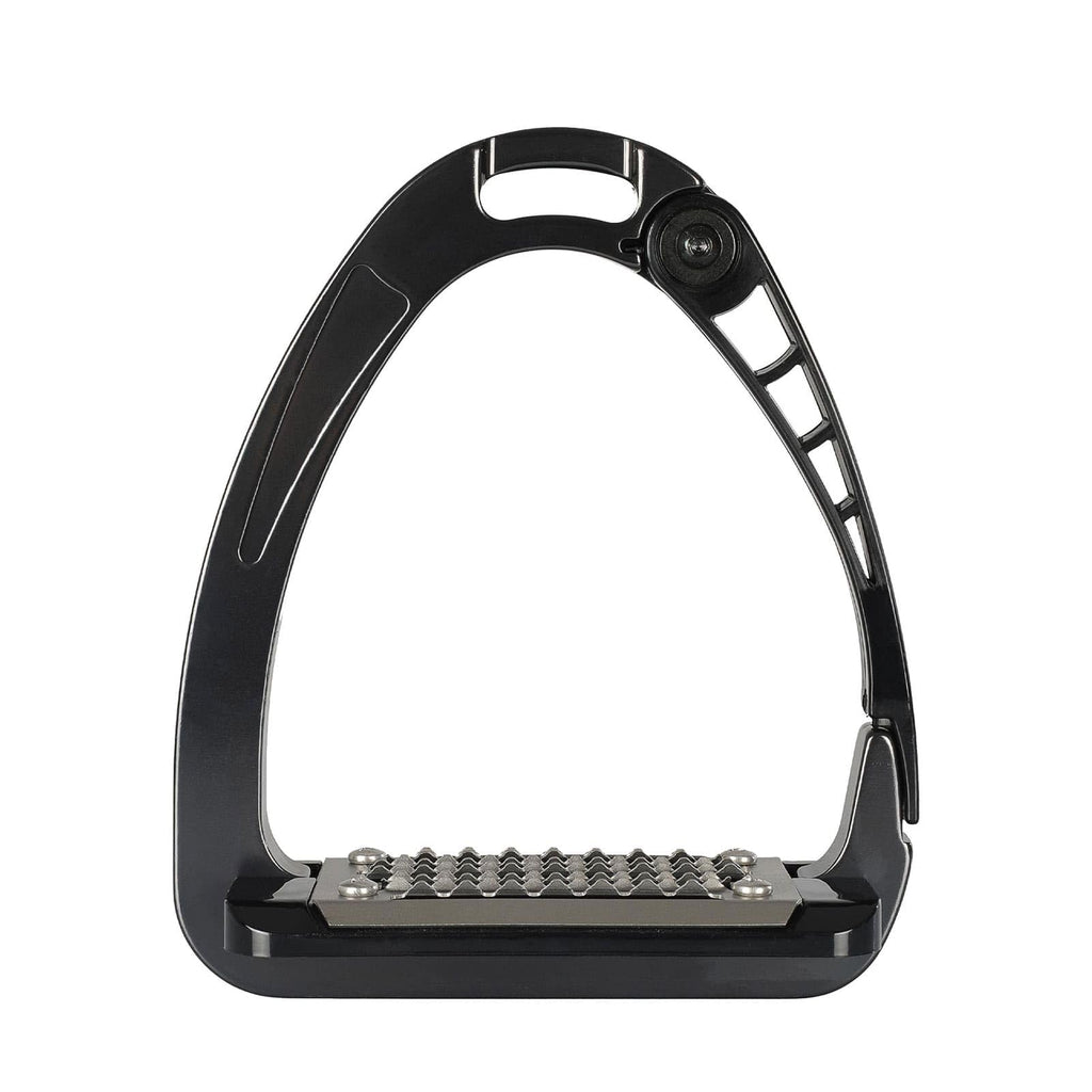 Acavallo Unisexs Charcoal Arena Safety Stirrup, One