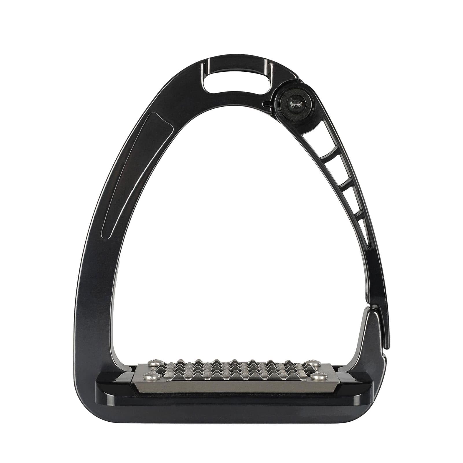 Acavallo Unisexs Charcoal Arena Safety Stirrup, One
