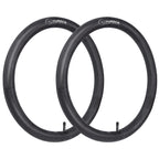 2-Pack 18'' Bike Tubes 18X1.75/2.125 Av33 Schrader Valve Compatible With 18 X 1.75 18 X1.90 18 X 1.95 18 X 2.0 18 X 2.10 18 X 2.