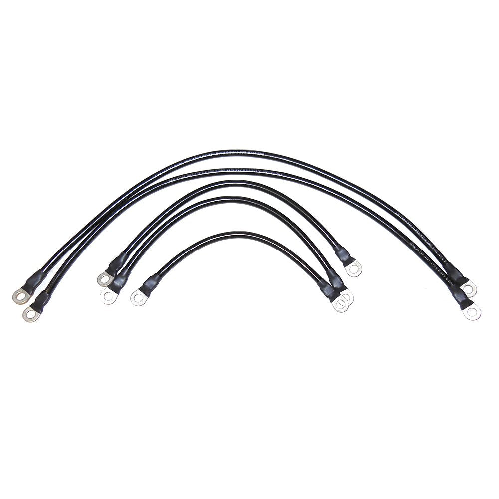 United Metro Golf Cart Club Car Precedent 48V, Battery Cable Set For 8V Batteries (6 Gauge)