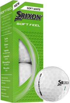 Srixon Soft Feel Golf Balls, Soft Feel 14, (24 Pack), White