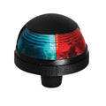 Attwood Pulsar153 1-Mile Deck Mount Bi-Color Red/Green Combo - 12V - Black Housing