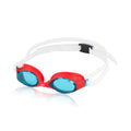 Speedo Unisex-Child Swim Goggles Super Flyer Ages 3-8, Speedo Red/Blue, One Size