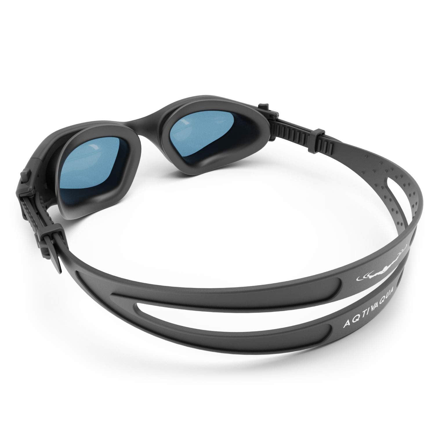 Aqtivaqua Swimming Goggles Swim Goggles For Adults Men Women Kids Youth Girls Boys Children Dx (Black, Shade)