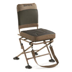 Guide Gear Huntrite 360 Swivel Hunting Blind Chair, 300 Pound Capacity, Folding, Lightweight, Portable, Padded Cushion Hunting S
