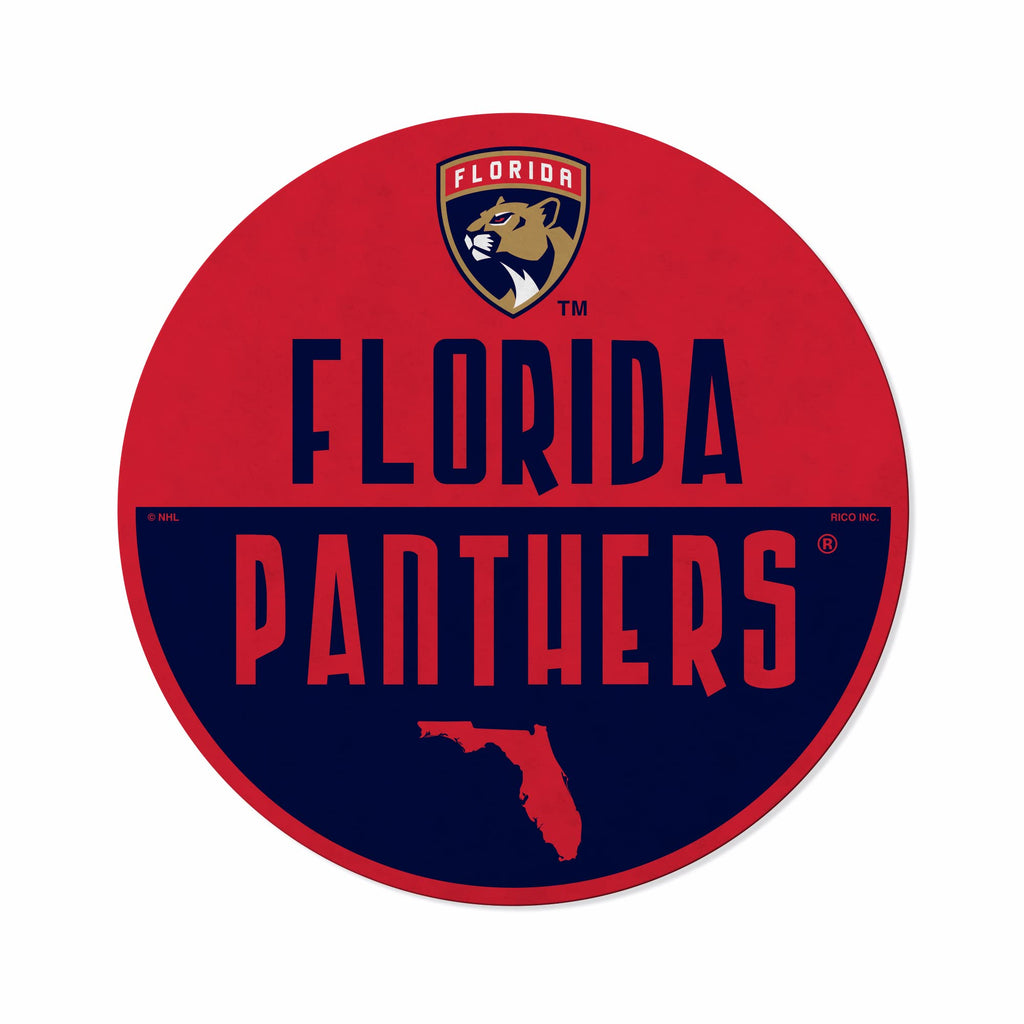 Rico Industries Nhl Hockey Florida Panthers Classic Shape Cut Pennant - Home And Living Room D  Cor - Soft Felt Ez To Hang