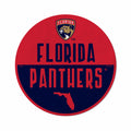 Rico Industries Nhl Hockey Florida Panthers Classic Shape Cut Pennant - Home And Living Room D  Cor - Soft Felt Ez To Hang