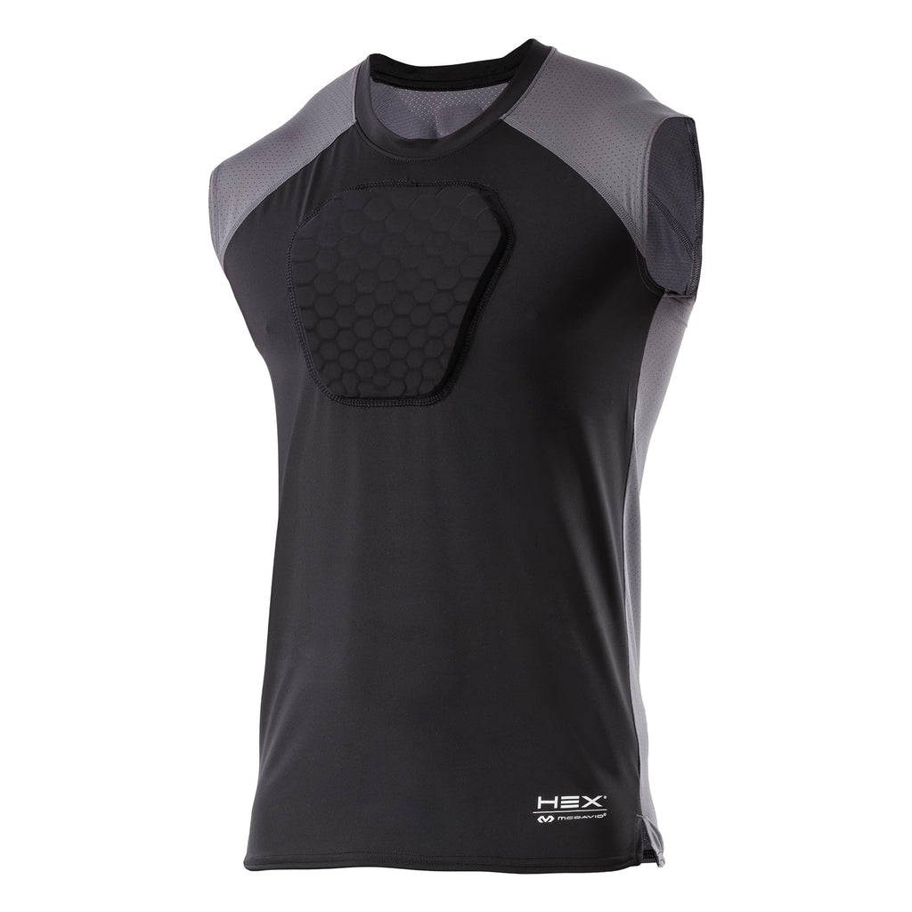 Mcdavid Youth Chest Protector, Hex Baseball Chest Protector Youth Sizes. Heart Guard Sternum Protection Compression Shirts, Padd