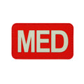 MED Medical Super-Lumen Glow-in-The-Dark Patch (Red)