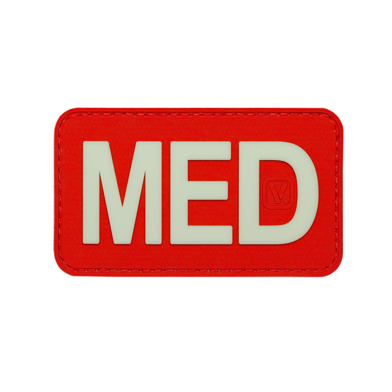 MED Medical Super-Lumen Glow-in-The-Dark Patch (Red)