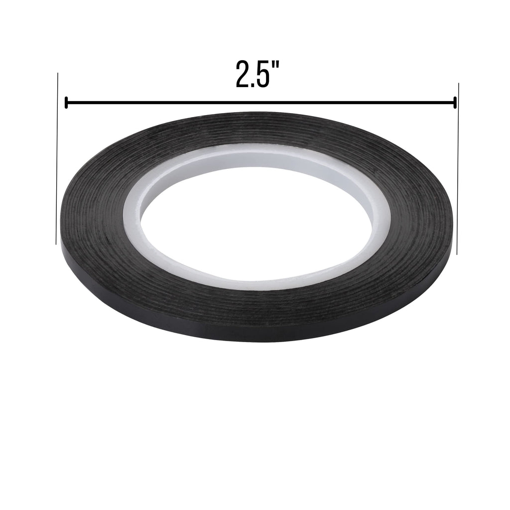 Mr Pen- Whiteboard Tape, 12 Pack, Black, Thin Tape For Dry Erase Board, Whiteboard Accessories, Dry Erase Board Accessories, Str