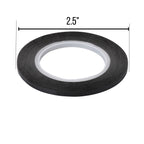 Mr Pen- Whiteboard Tape, 12 Pack, Black, Thin Tape For Dry Erase Board, Whiteboard Accessories, Dry Erase Board Accessories, Str