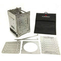 Firebox Bushcraft Camp Stove Kit - Wood Burning/Multi Fuel - Collapsible/Folding - Portable Campfire - Model Gen 2 5 Inch / G2-5
