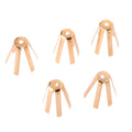 Golf Octopus Shims, 5Pcs 0.335, Golf Brass Adapter Spacer Shims For Iron Shaft Universal Golf Accessories