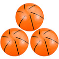 Kacctyen Inflatable Basketball for Kids12 Inch 3 Pcs Beach Ball for Sports Themed Party Decorations Favors Outdoor Birthday Hoop