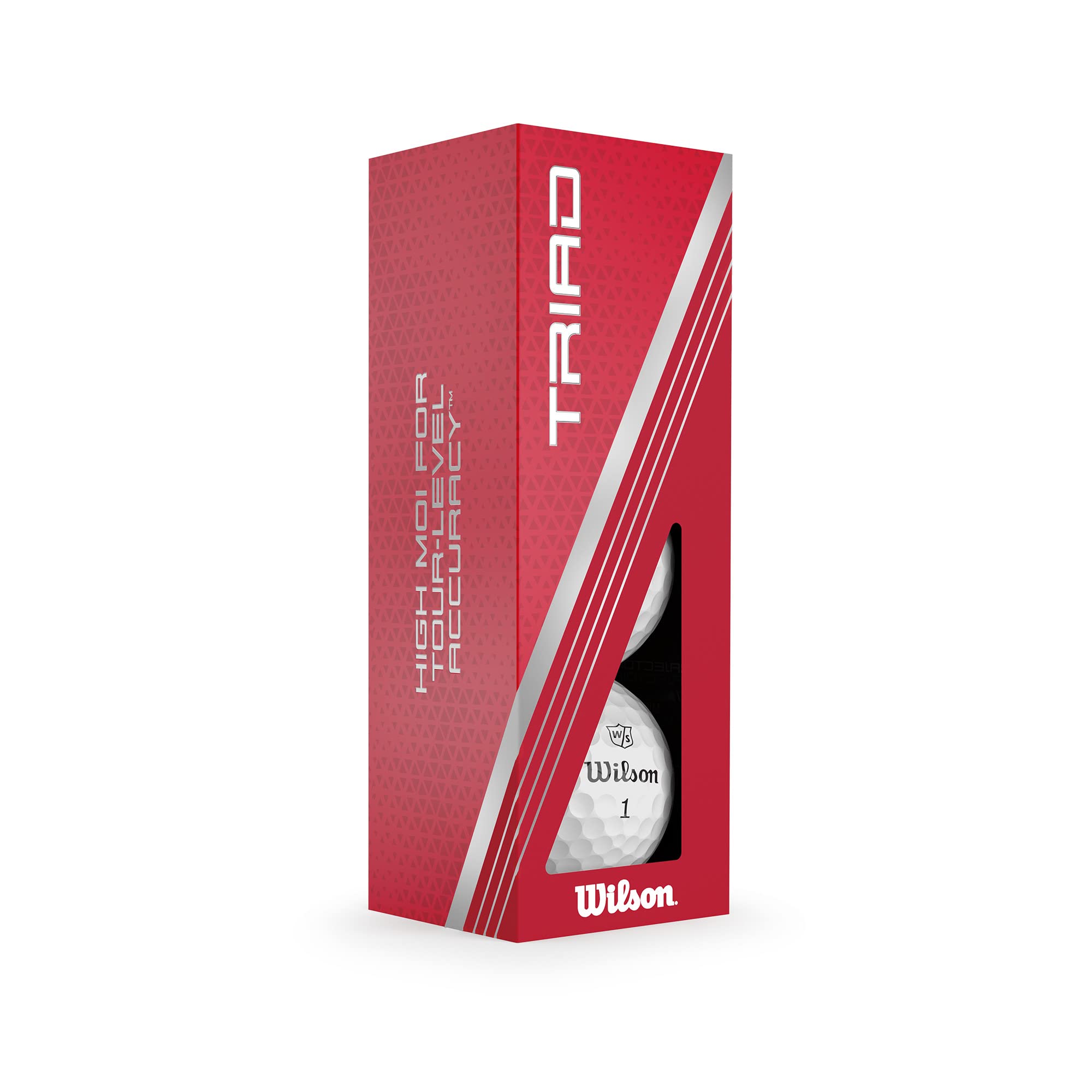 Wilson Staff Triad Golf Ball - 12 Balls, White