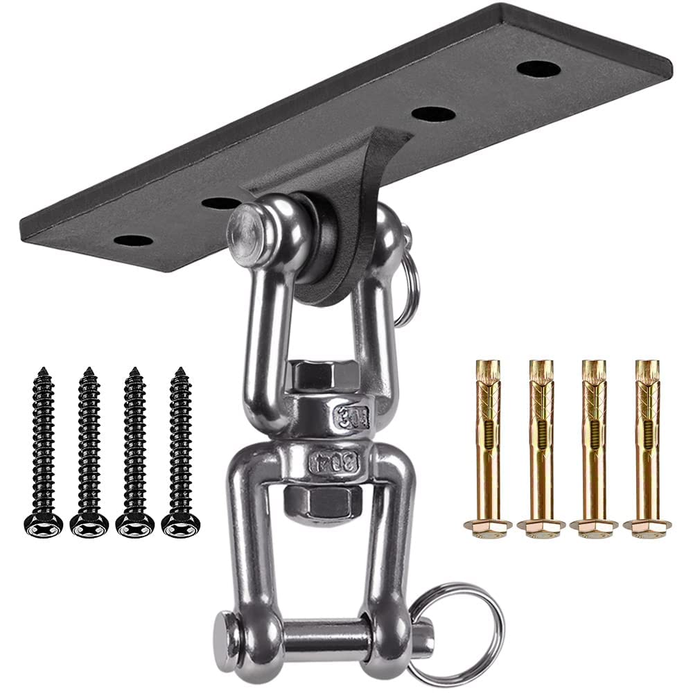 Dolibest Heavy Bag Hanger,Wall Ceiling Mount Hook 360